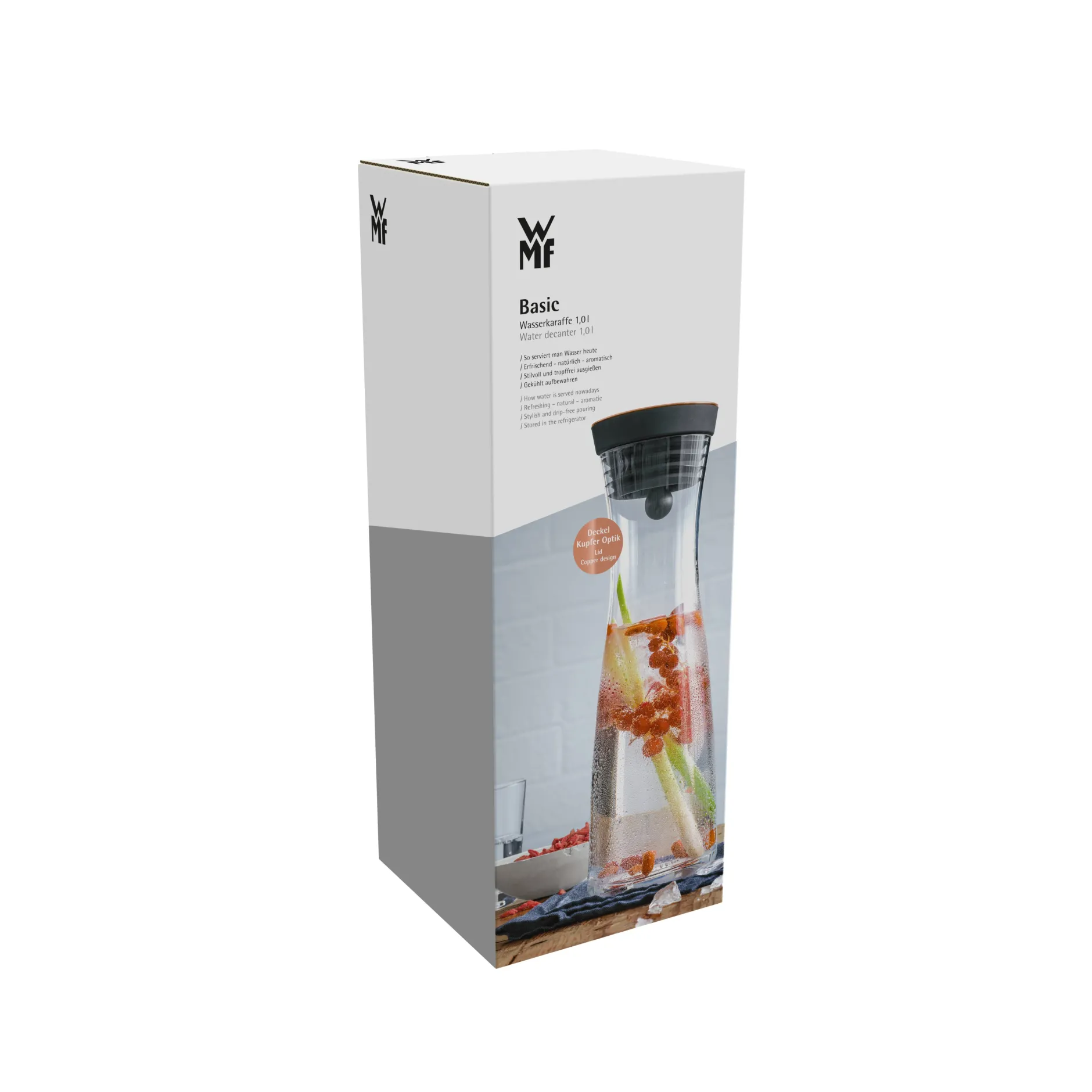 Basic Wasserkaraffe, 1 l, Kupfer|WMF Outlet