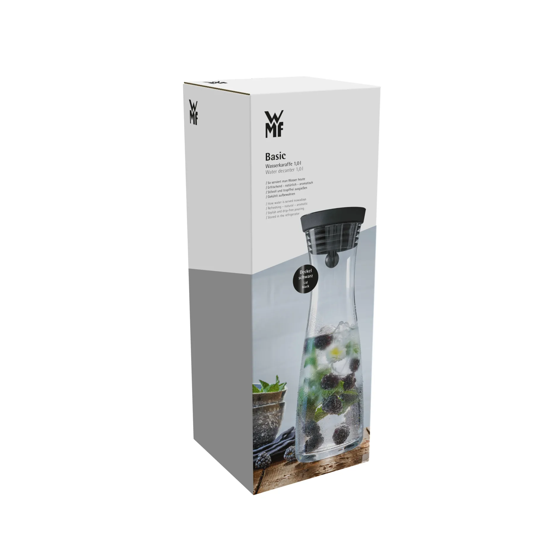 Basic Wasserkaraffe, 1 l, Schwarz|WMF Sale