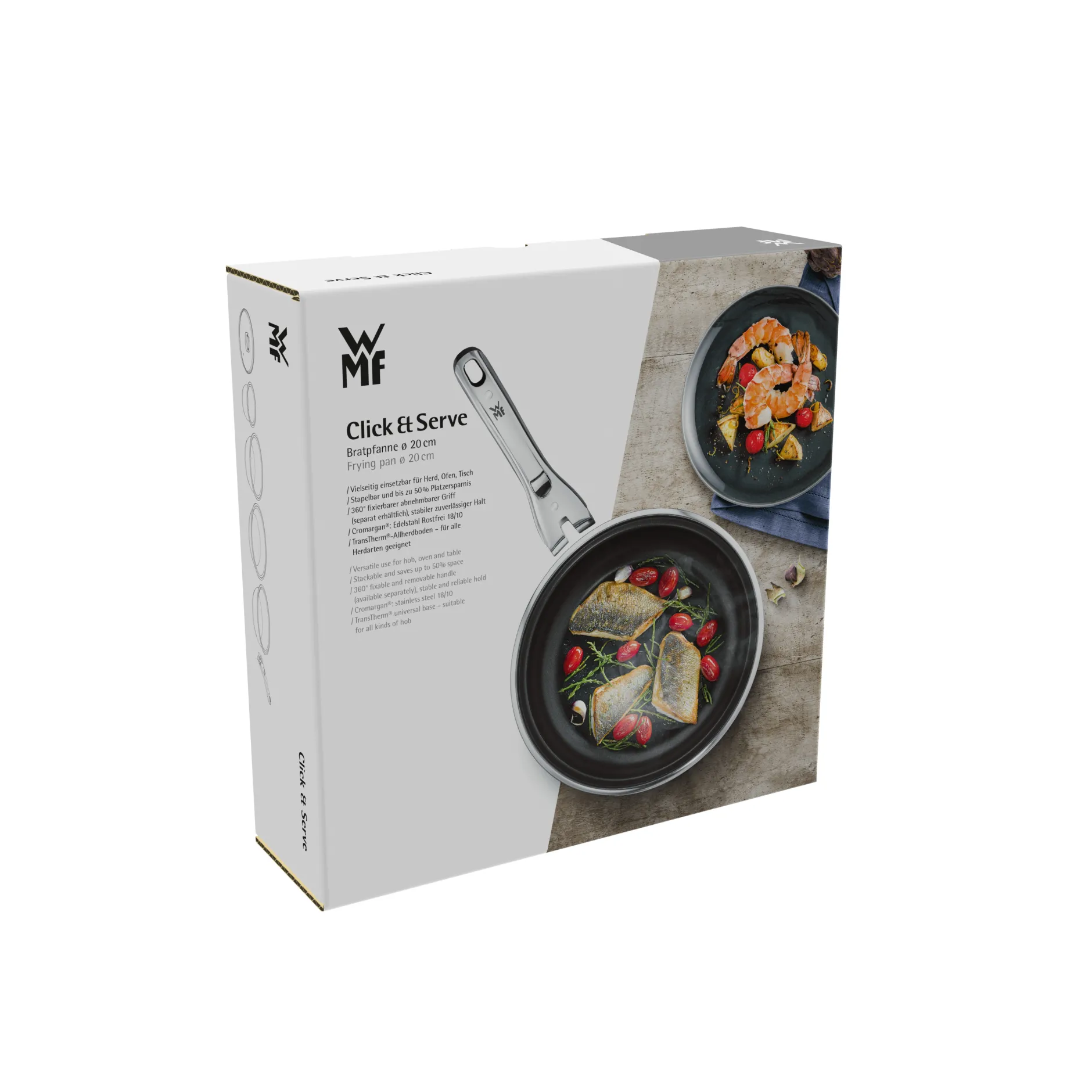 Click&Serve Bratpfanne mit Antihaftversiegelung, 20 cm|WMF Clearance