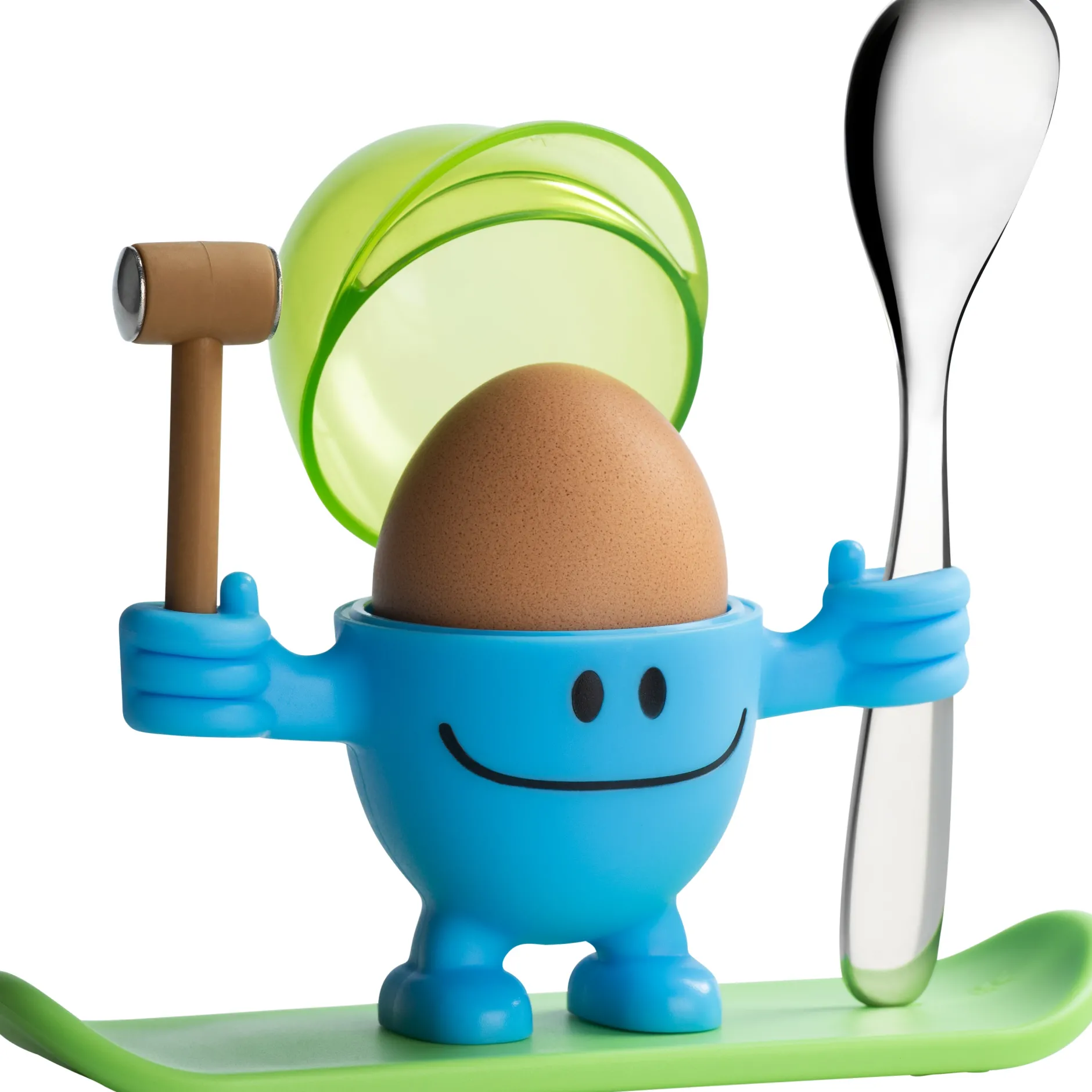 Eierbecher McEgg mit Löffel, Blau|WMF