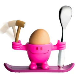 Eierbecher McEgg mit Löffel, Pink|WMF New
