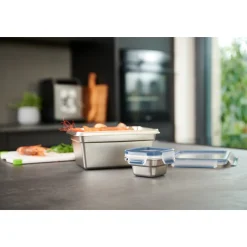 EMSA CLIP & CLOSE Edelstahl Frischhaltedose 2,0 l N11506|WMF Hot
