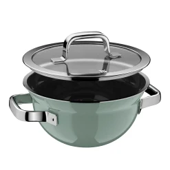 Fusiontec Mineral Pro, Kochschüssel mit Deckel, 20 cm, Eucalyptus Haze|WMF Hot
