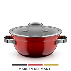 Fusiontec Mineral Pro, Kochschüssel mit Deckel, 24 cm, Passion Red|WMF Outlet