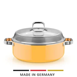 Fusiontec Mineral Pro, Schmortopf mit Deckel, 28 cm, Mango Yellow|WMF Sale