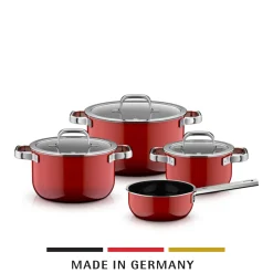Fusiontec Mineral Pro, Topf-Set, 4-teilig, Passion Red|WMF Discount