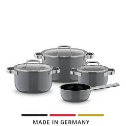 Fusiontec Mineral Pro, Topf-Set, 4-teilig, Platinum|WMF New