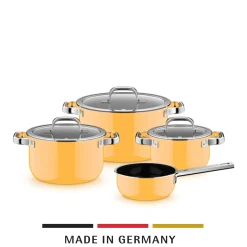 Fusiontec Mineral Pro, Topf-Set, 4-teilig, Mango Yellow|WMF