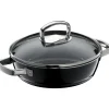 Fusiontec Mineral Schmorpfanne mit Glasdeckel, 24 cm, Black|WMF Hot