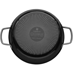 Fusiontec Mineral Schmorpfanne mit Glasdeckel, 28 cm, Black|WMF Discount