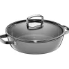 Fusiontec Mineral Schmorpfanne mit Glasdeckel, 24 cm, Platinum|WMF New
