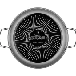 Fusiontec Mineral Schmorpfanne mit Glasdeckel, 24 cm, Platinum|WMF New