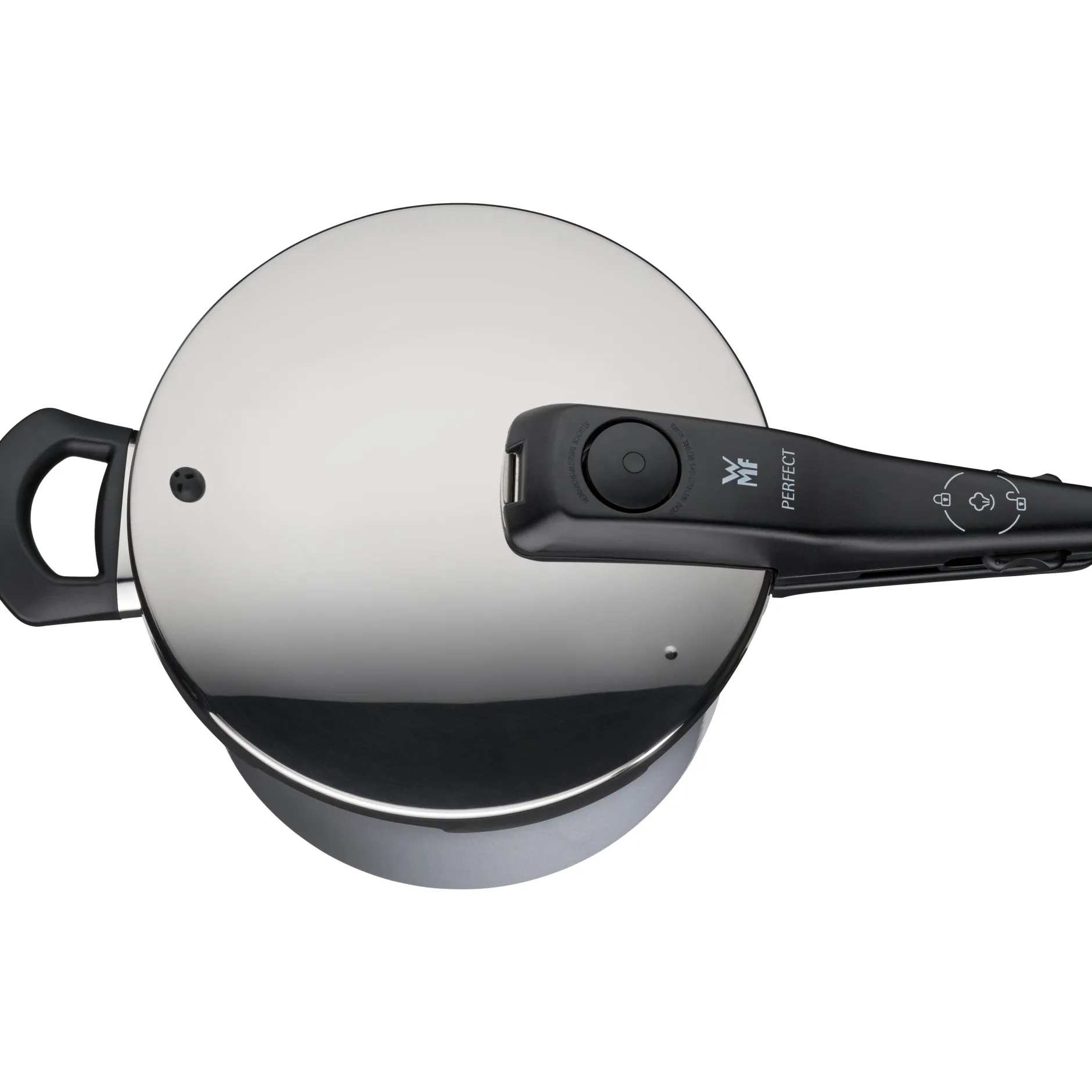 Fusiontec Perfect Schnellkochtopf, 22 cm, 6,5 l, Platinum|WMF Discount