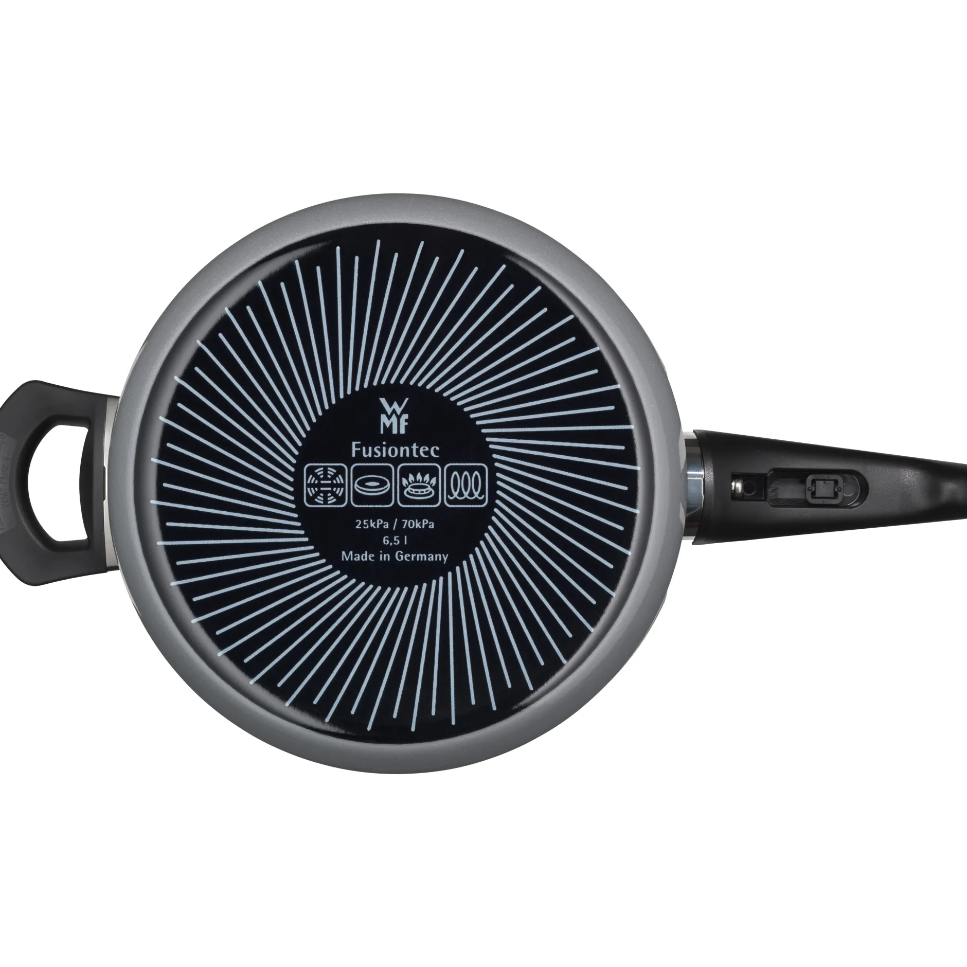 Fusiontec Perfect Schnellkochtopf, 22 cm, 6,5 l, Platinum|WMF Discount