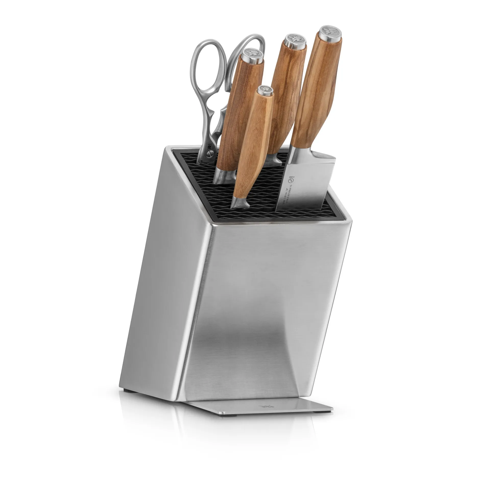 Grand Wood Messer-Set mit FlexTec Messerblock, 6-teilig|WMF New
