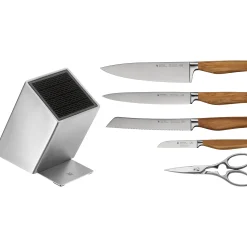Grand Wood Messer-Set mit FlexTec Messerblock, 6-teilig|WMF New