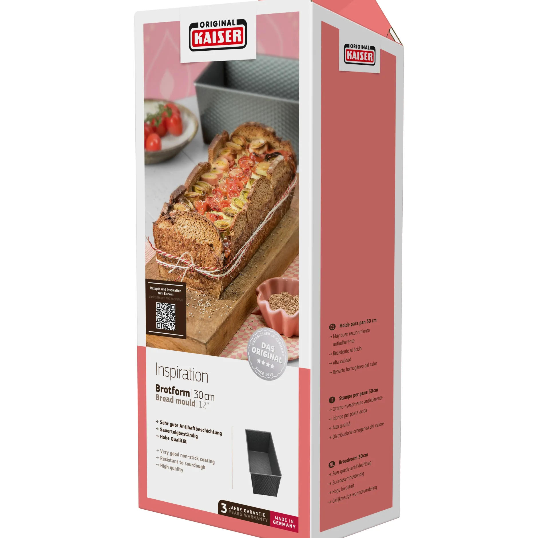 KAISER Inspiration Brotbackform, 30 cm|WMF Best