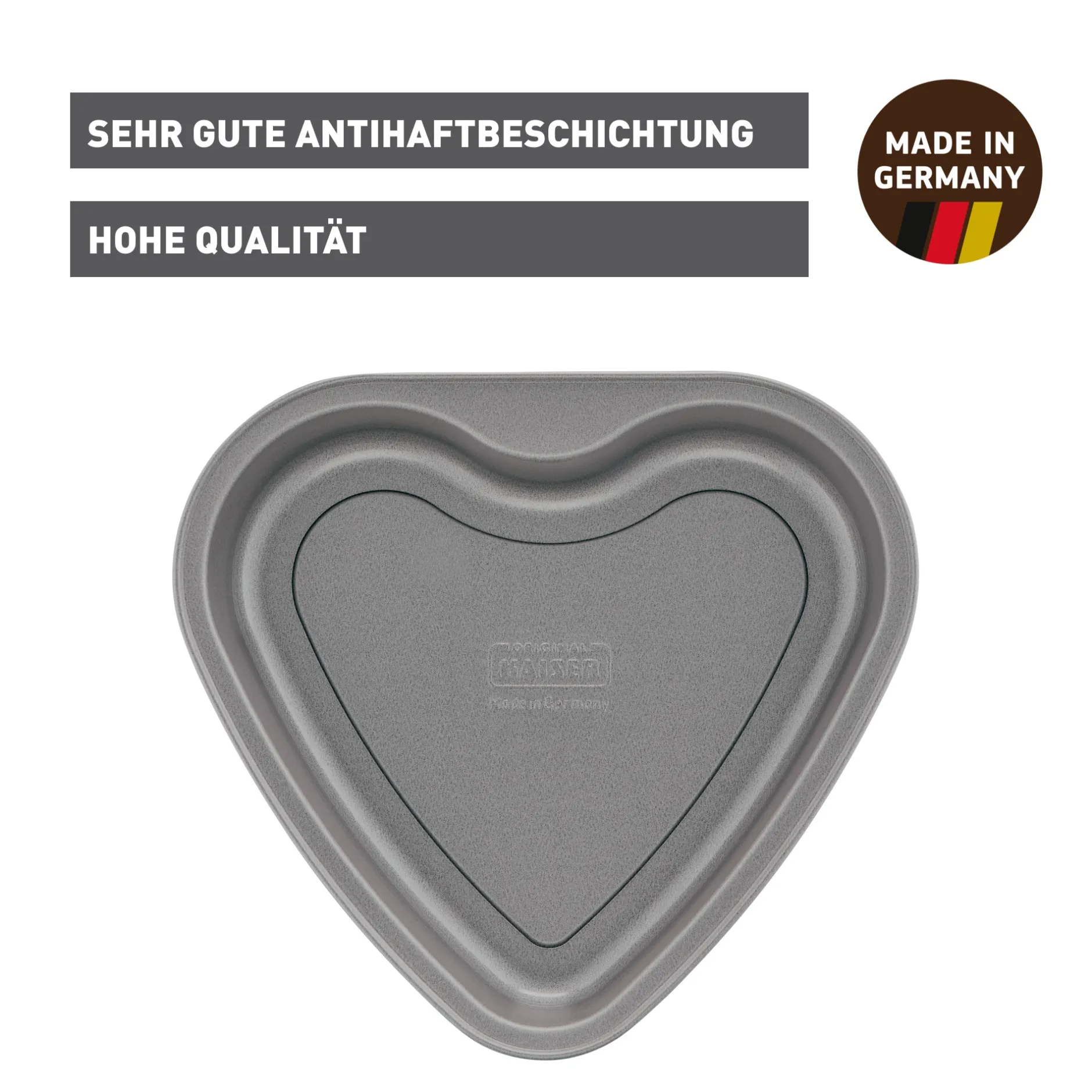 KAISER Inspiration Herzkuchenform 24 x 23 x 4 cm|WMF