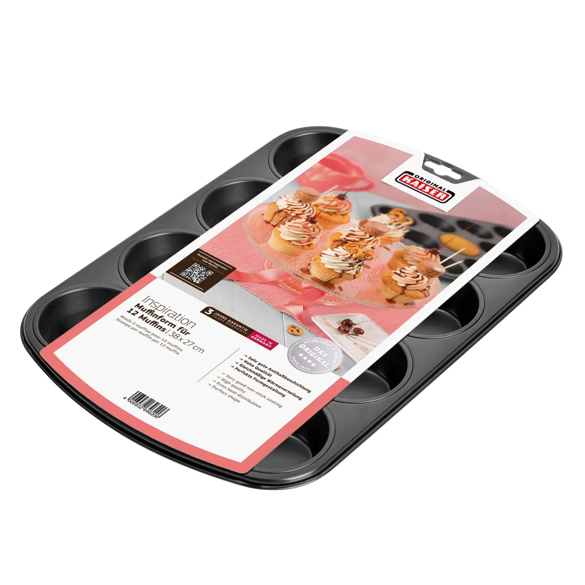KAISER Inspiration Muffinform für 12 Muffins|WMF Outlet
