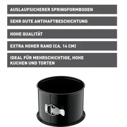 KAISER Inspiration Springform mit hohem Rand, 20 x 14 cm|WMF Best
