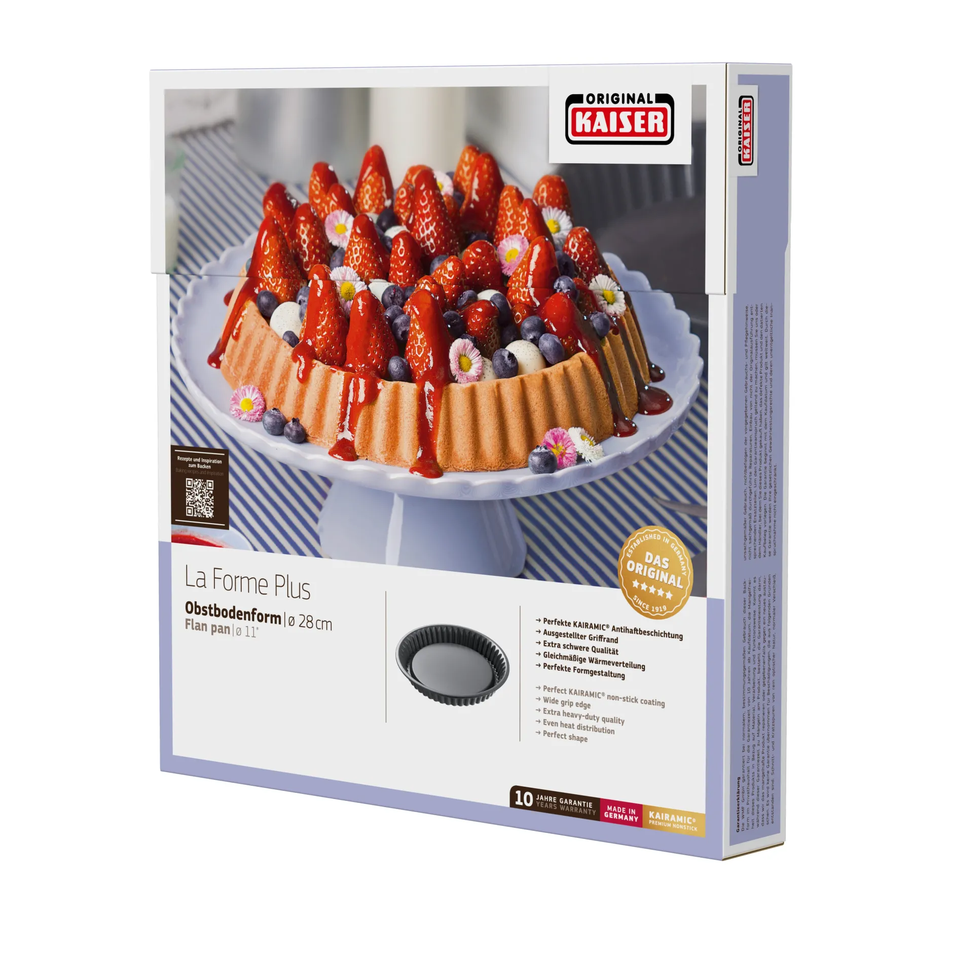 KAISER La Forme Plus Obstbodenform, 28 cm|WMF Discount
