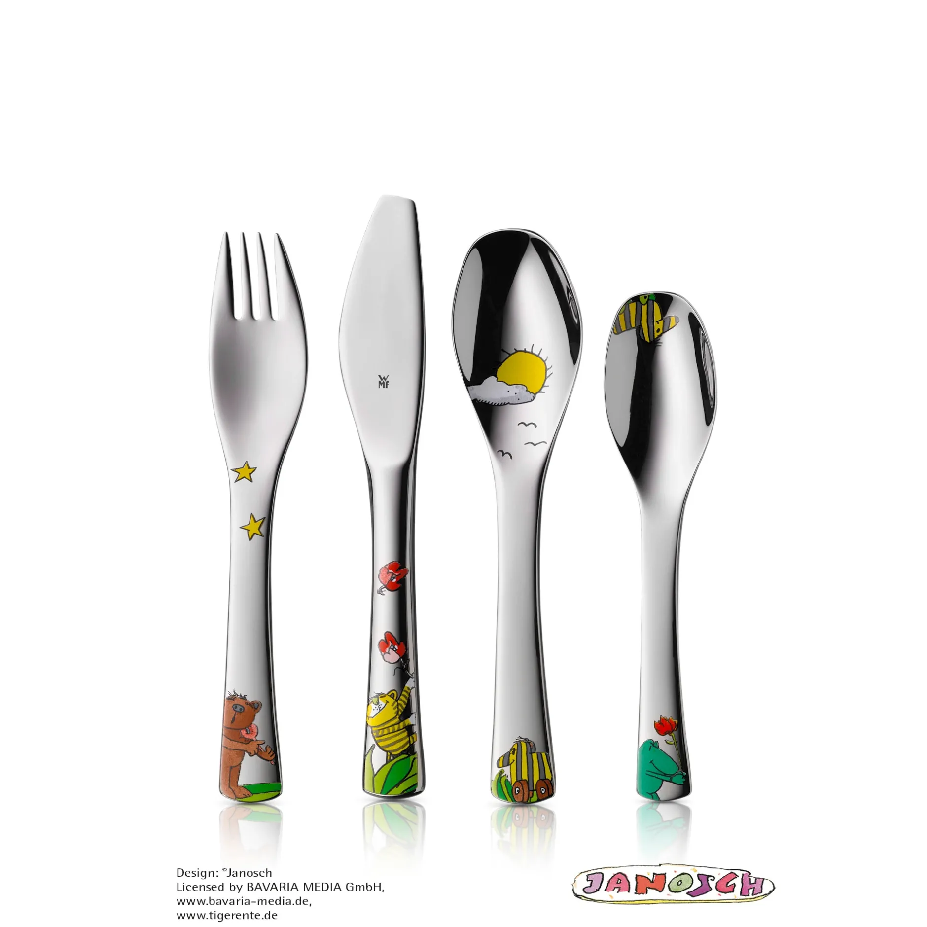 Kinderbesteck-Set Janosch, 4-teilig|WMF Online