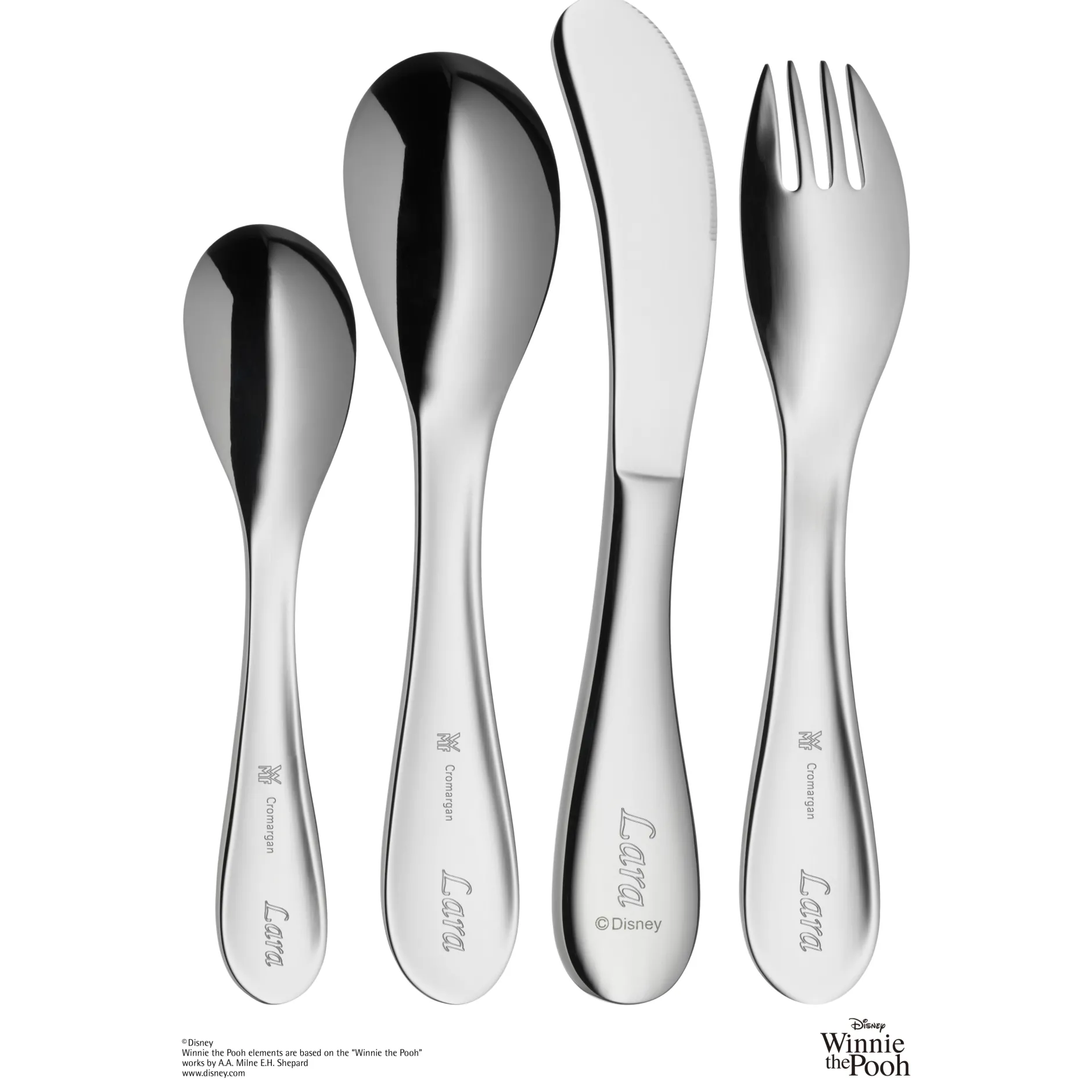Kinderbesteck-Set Knuddel, 4-teilig|WMF Clearance