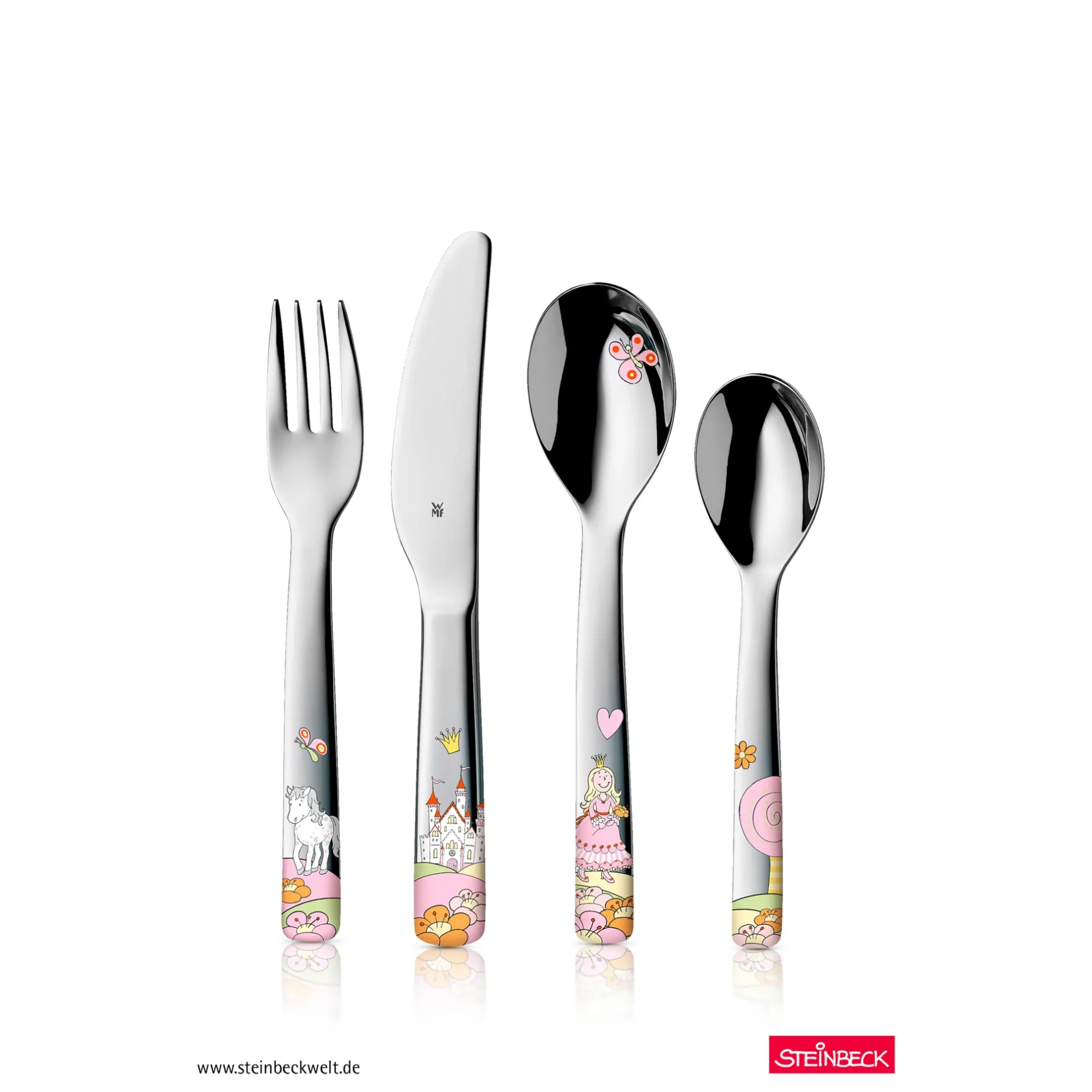 Kinderbesteck-Set Prinzessin Anneli, 4-teilig|WMF Hot