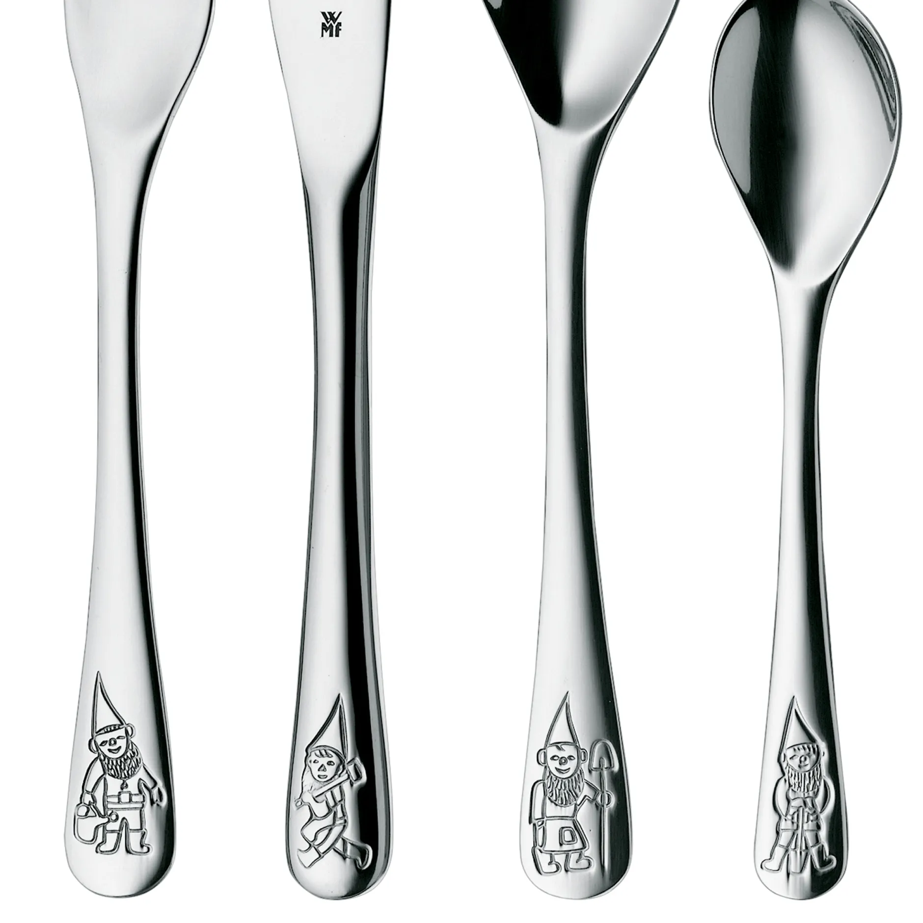 Kinderbesteck-Set Zwerge, 4-teilig|WMF Clearance