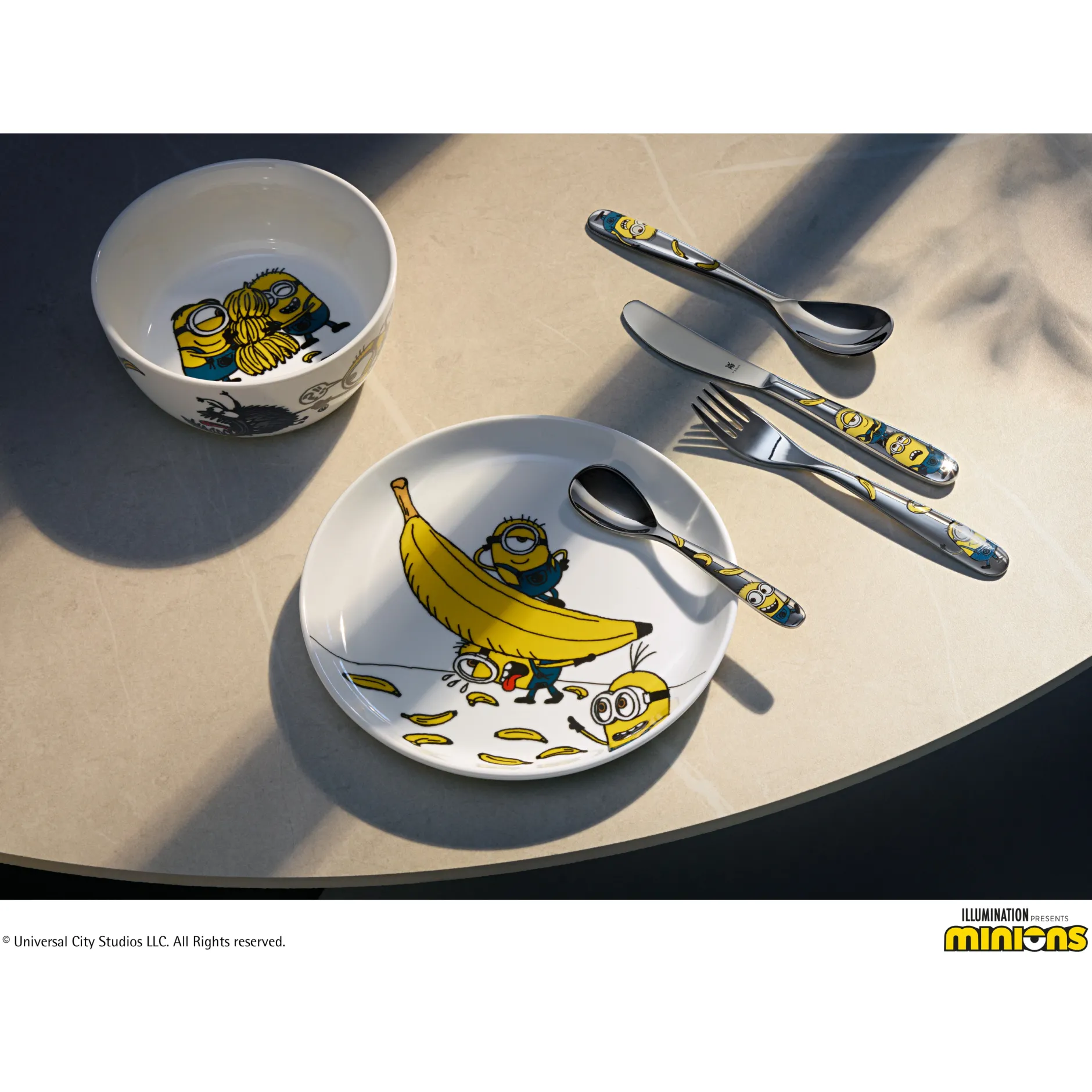 Kindergeschirr-Set Minions®, 6-teilig|WMF New