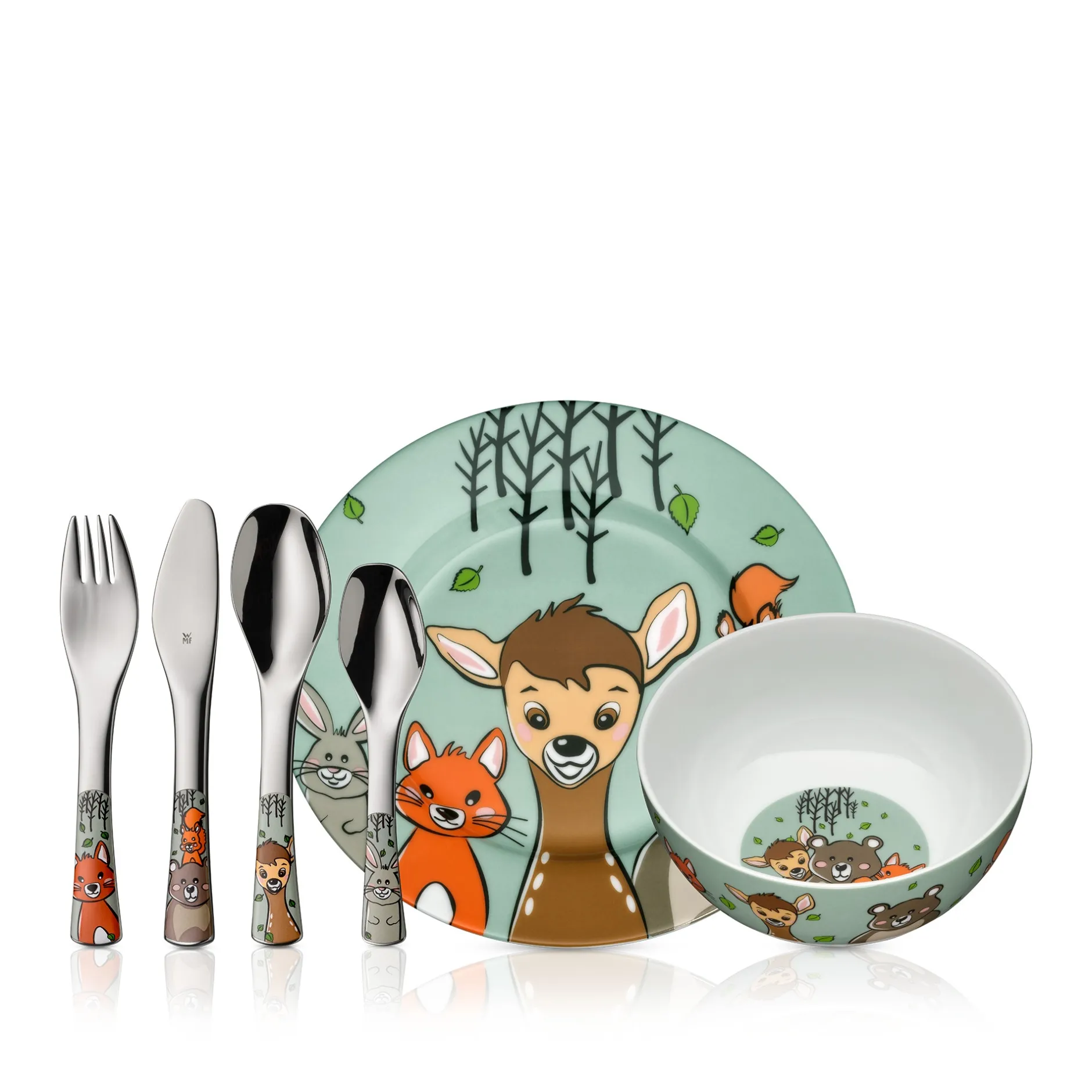 Kindergeschirr-Set Waldfreunde, 6-teilig|WMF Sale