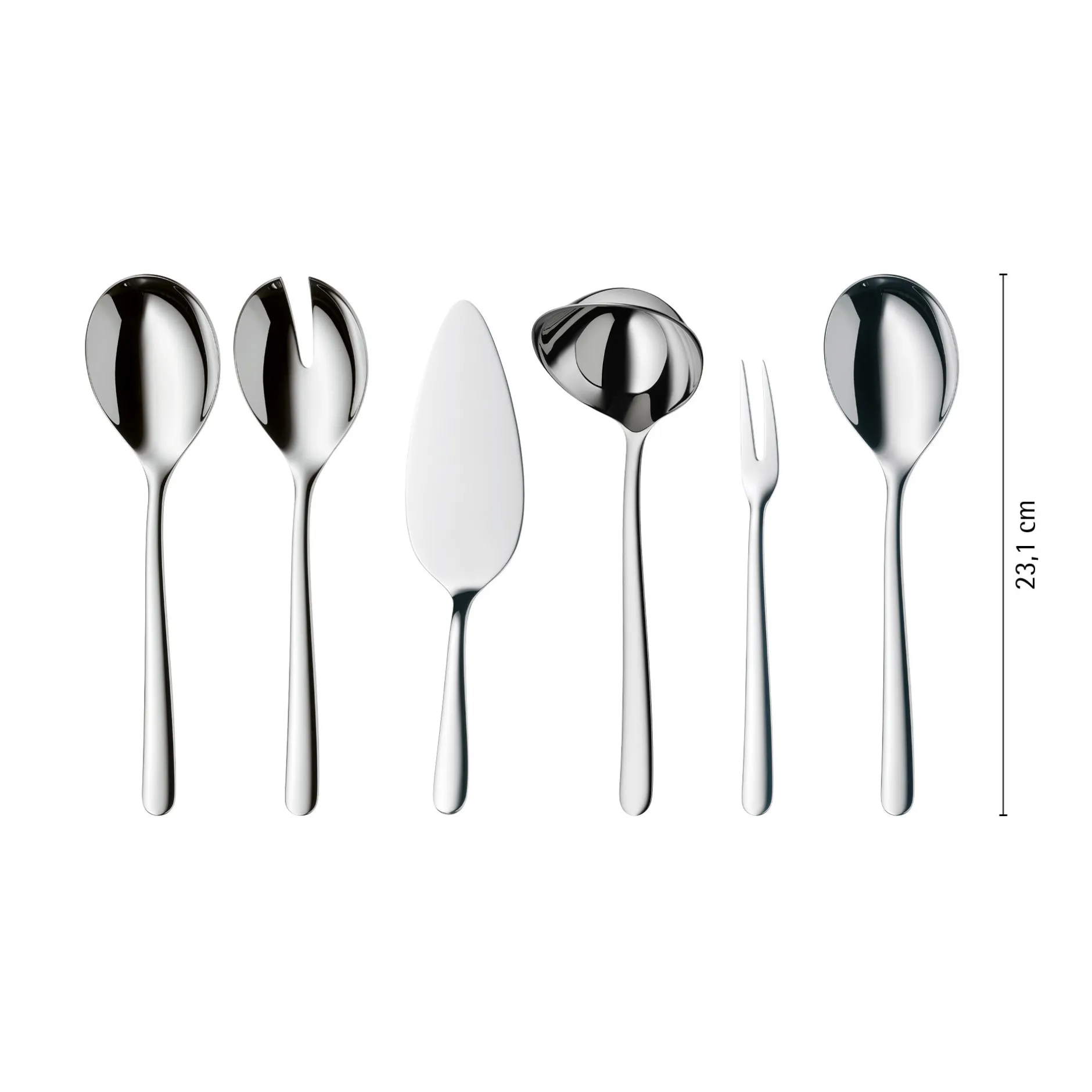 Kult Plus Besteck-Set, 66-teilig, Cromargan protect®|WMF Discount