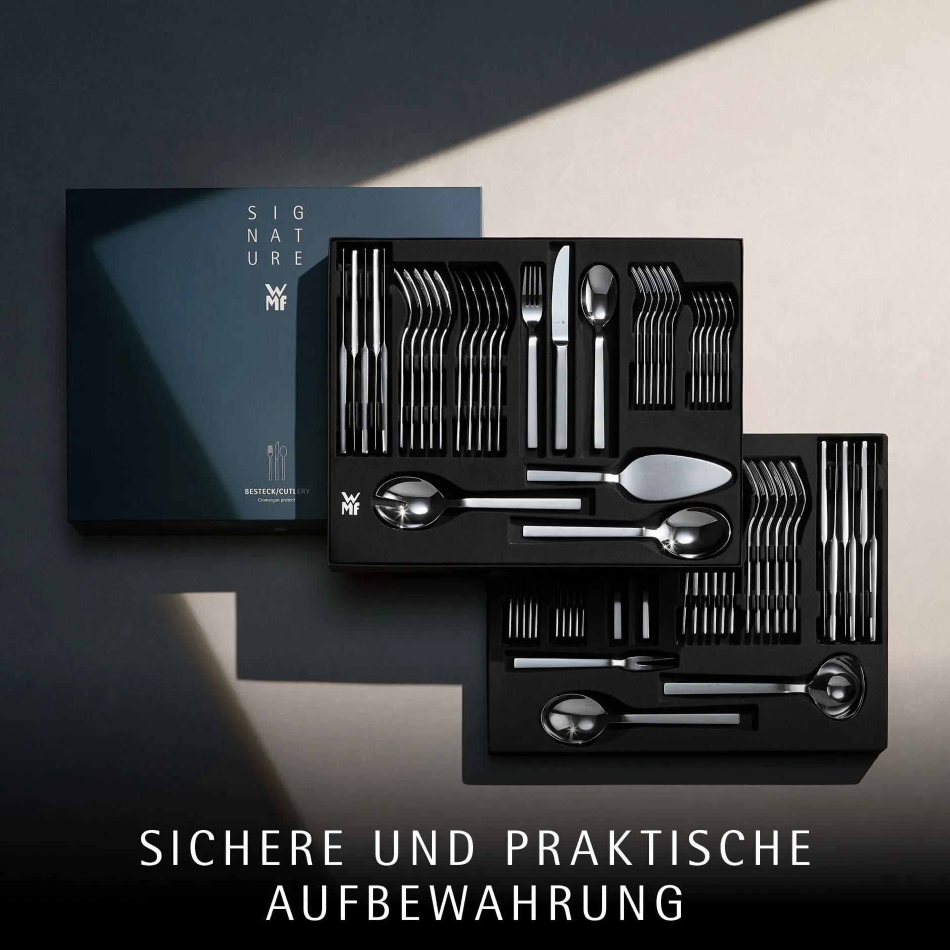 Lyric Plus Besteck-Set, 66-teilig, Cromargan protect®|WMF Sale