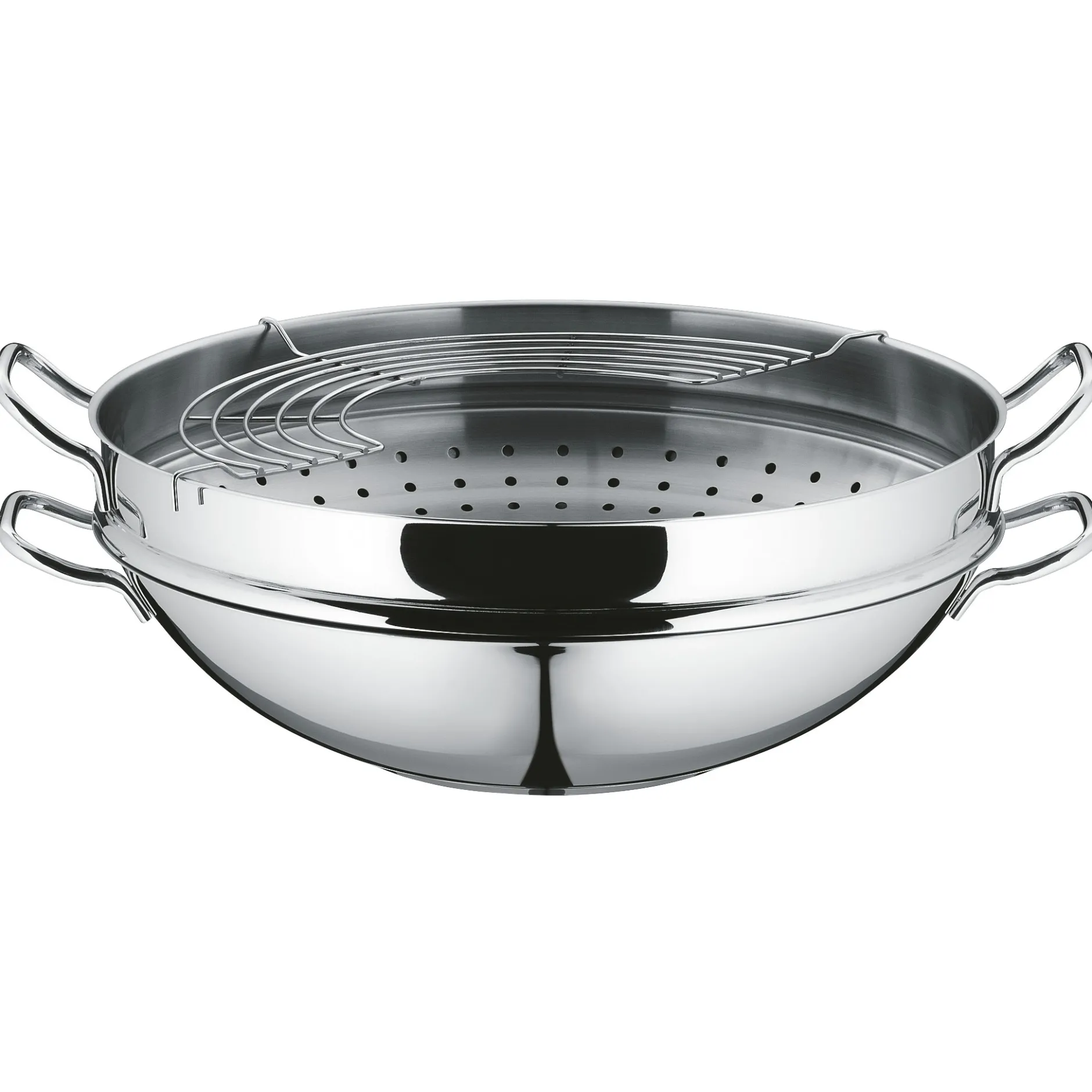 Macao Wok-Set, 36 cm, 4-teilig|WMF New