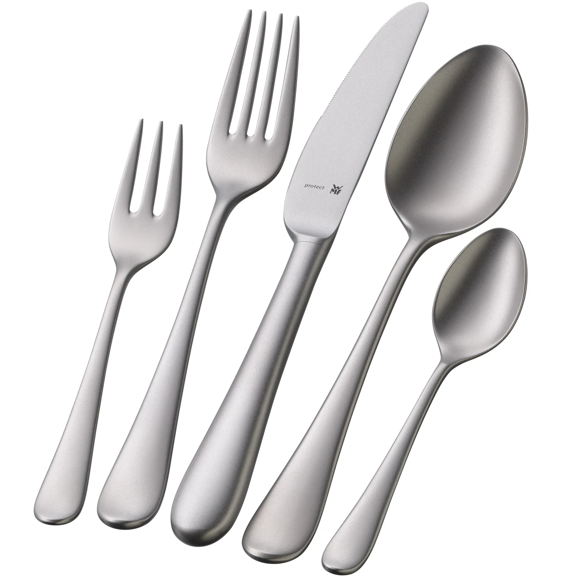 Merit Besteck-Set, 30-teilig, Cromargan protect®, sandgestrahlt|WMF Discount