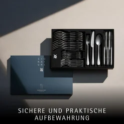 Merit Besteck-Set, 66-teilig, Cromargan protect®, sandgestrahlt|WMF New