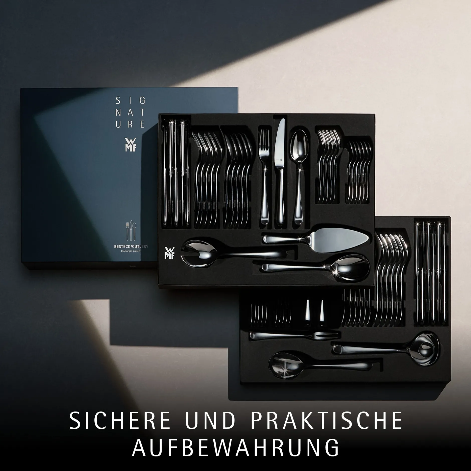Merit Besteck-Set, 66-teilig, Cromargan protect®|WMF New