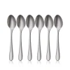 Merit Espressolöffel-Set, 6 Stück, Cromargan protect®, sandgestrahlt|WMF New