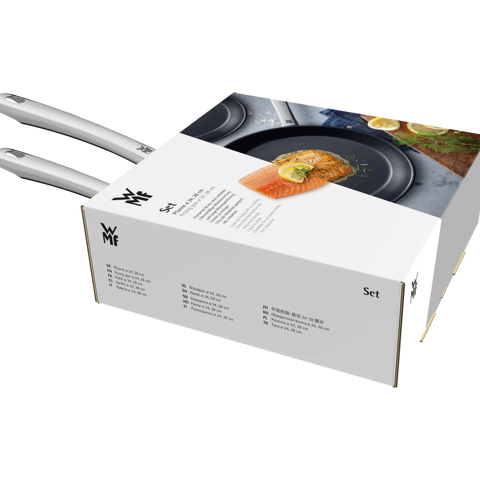 Nordic Profi Bratpfannen-Set, 2-teilig, 24 und 28 cm|WMF Best