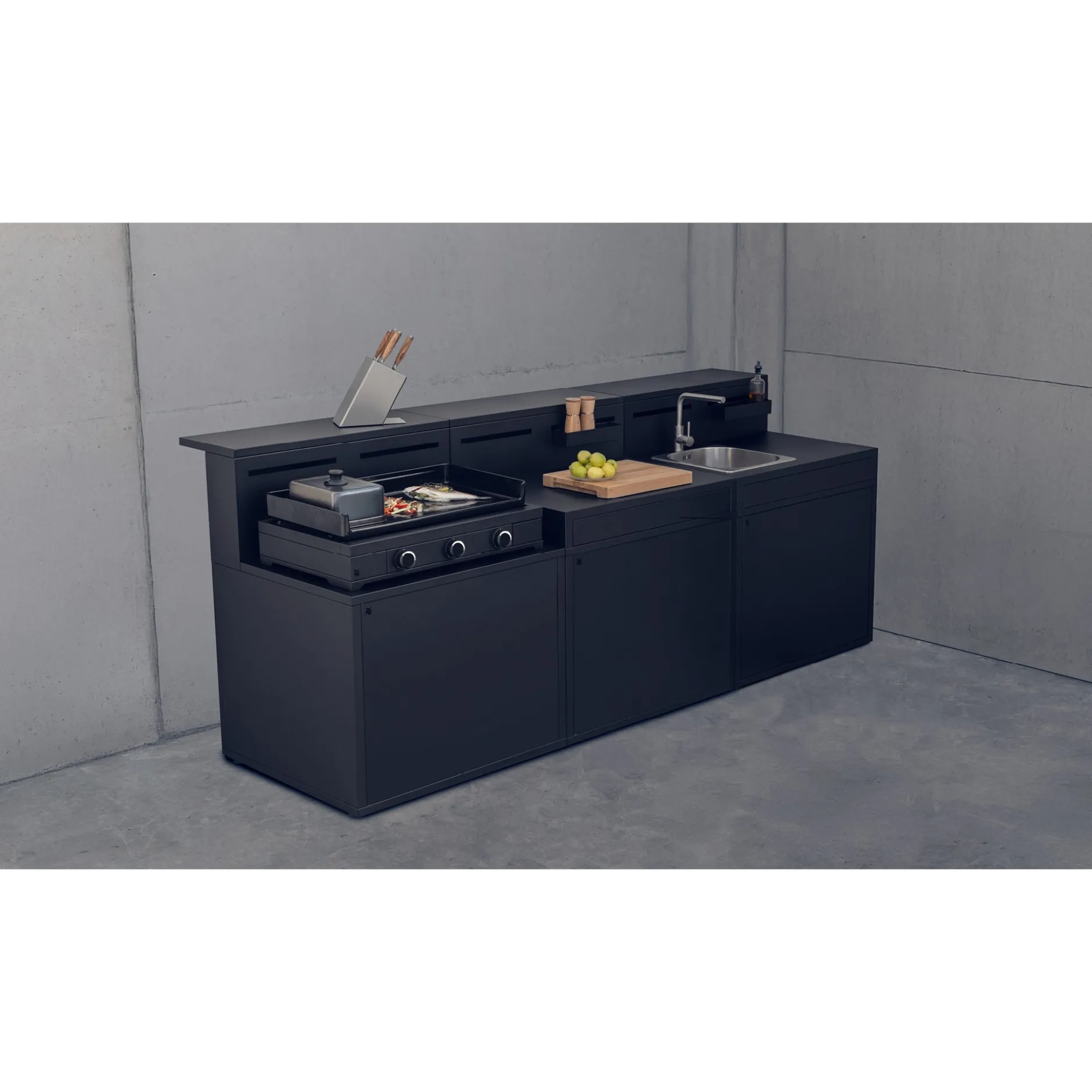Outdoorküche DIE FUNKTIONELLE|WMF Best