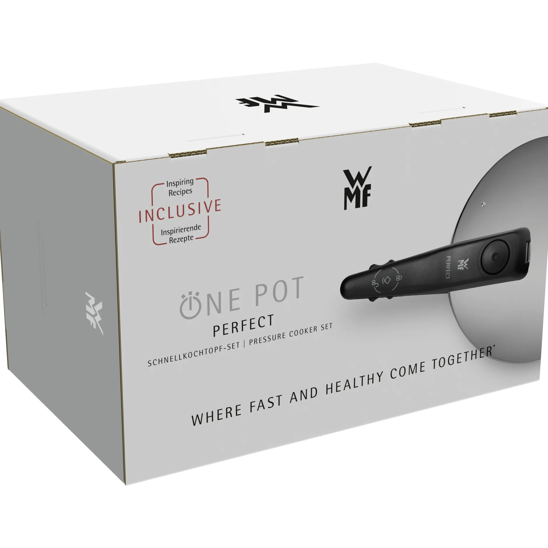 Perfect One Pot Schnellkochtopf-Set, 22 cm, 4,5 und 3,0 Liter|WMF New