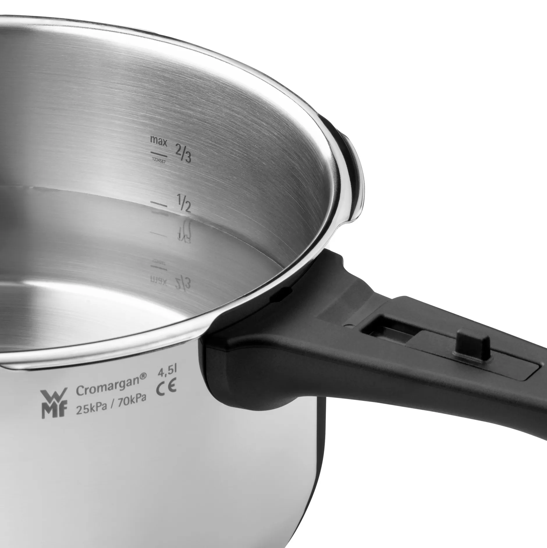 Perfect One Pot Schnellkochtopf-Set, 22 cm, 3 & 4,5 L, stapelbar, mit Dämpfeinsatz|WMF New