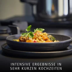 Perfect One Pot Schnellkochtopf-Set, 22 cm, 3 & 4,5 L, stapelbar, mit Dämpfeinsatz|WMF New