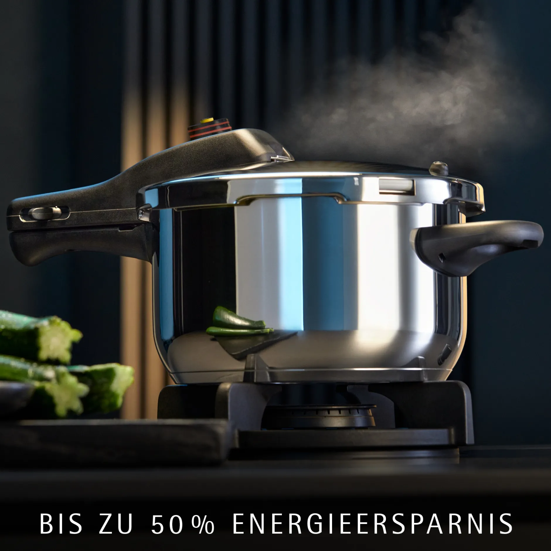 Perfect One Pot Schnellkochtopf-Set, 22 cm, 3 & 4,5 L, stapelbar, mit Dämpfeinsatz|WMF New