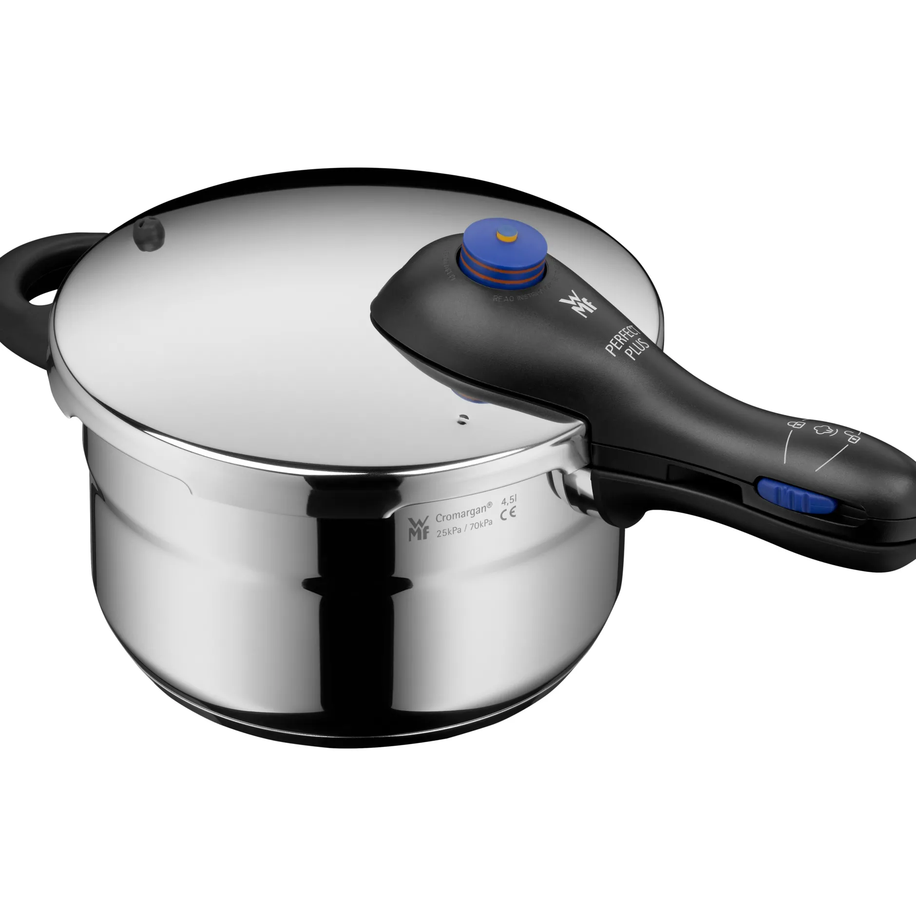 Perfect Plus One Pot Schnellkochtopf-Set, 22 cm, 3 & 4,5 L, stapelbar, mit Dämpfeinsatz|WMF Outlet