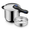 Perfect Plus One Pot Schnellkochtopf mit Dampfgareinsatz, 22 cm, 6,5 Liter|WMF Outlet