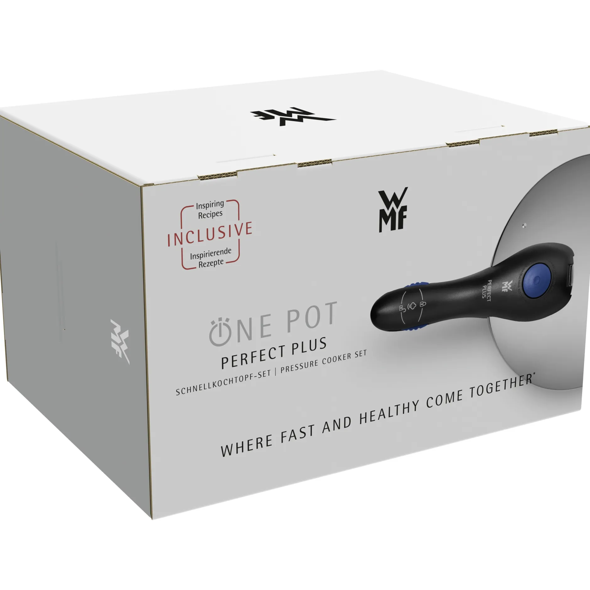 Perfect Plus One Pot Schnellkochtopf-Set, 22 cm, 6,5 und 3,0 Liter|WMF Hot