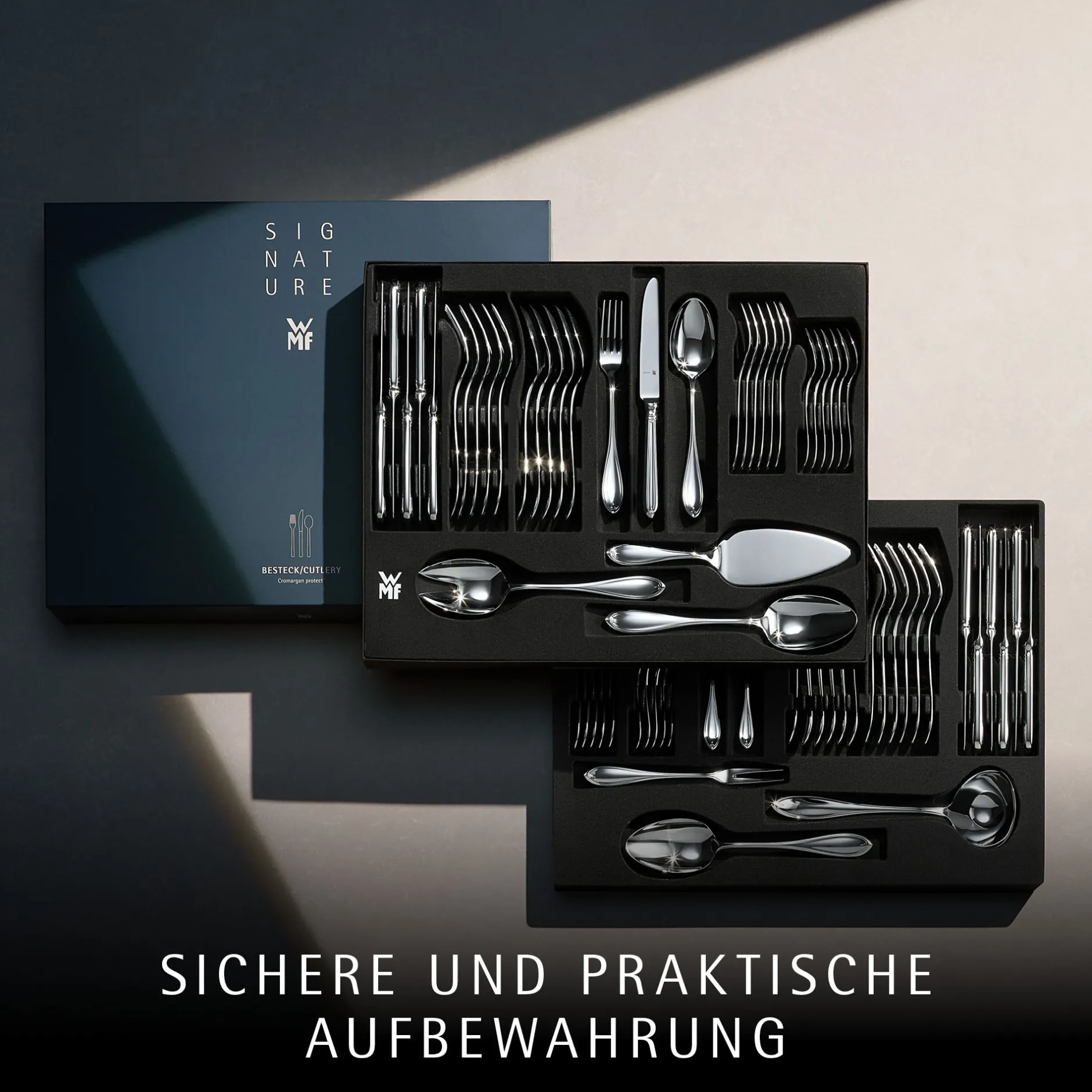Premiere Besteck-Set, 66-teilig, Cromargan protect®|WMF Clearance