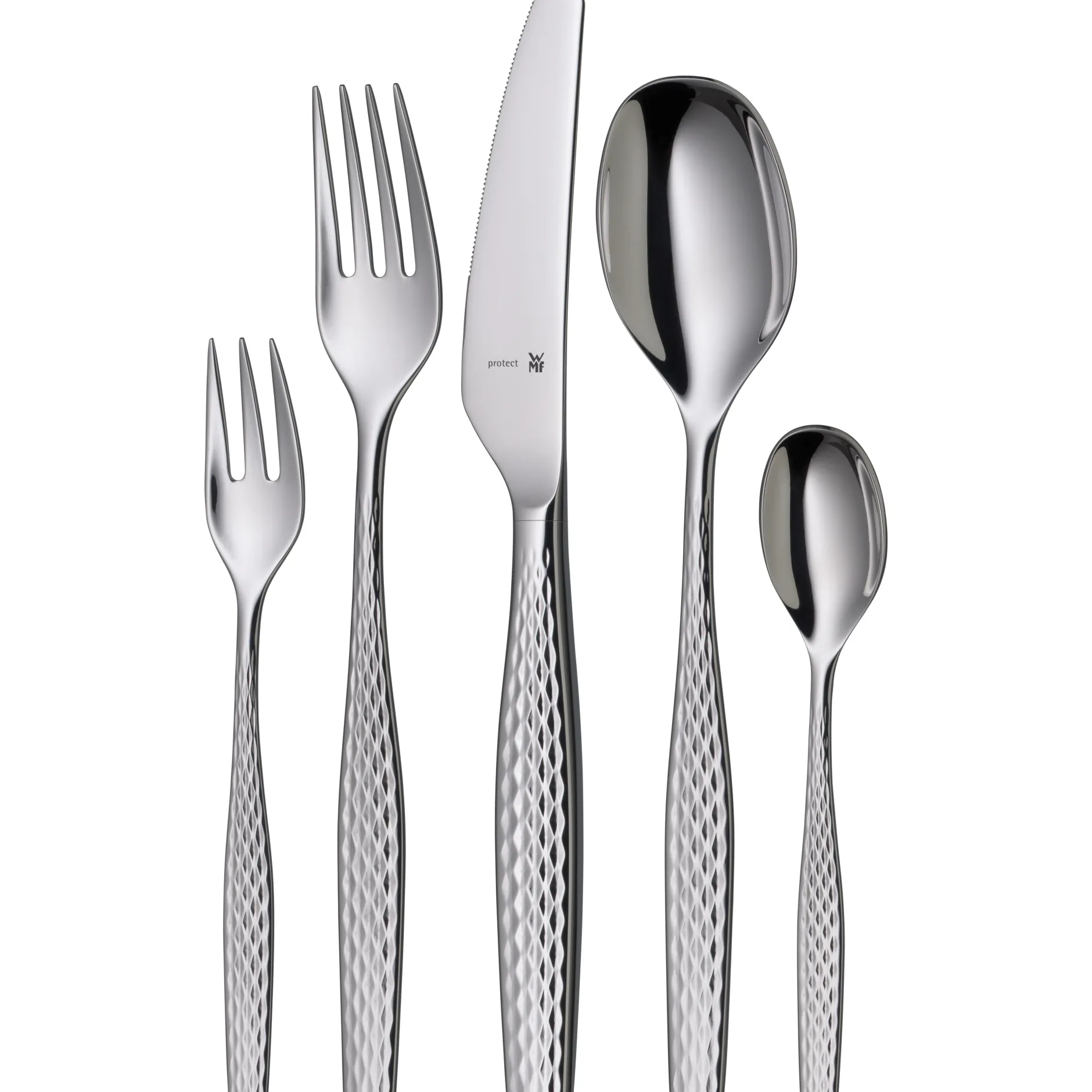 Sentic Besteck-Set, 30-teilig, Cromargan protect®|WMF Hot
