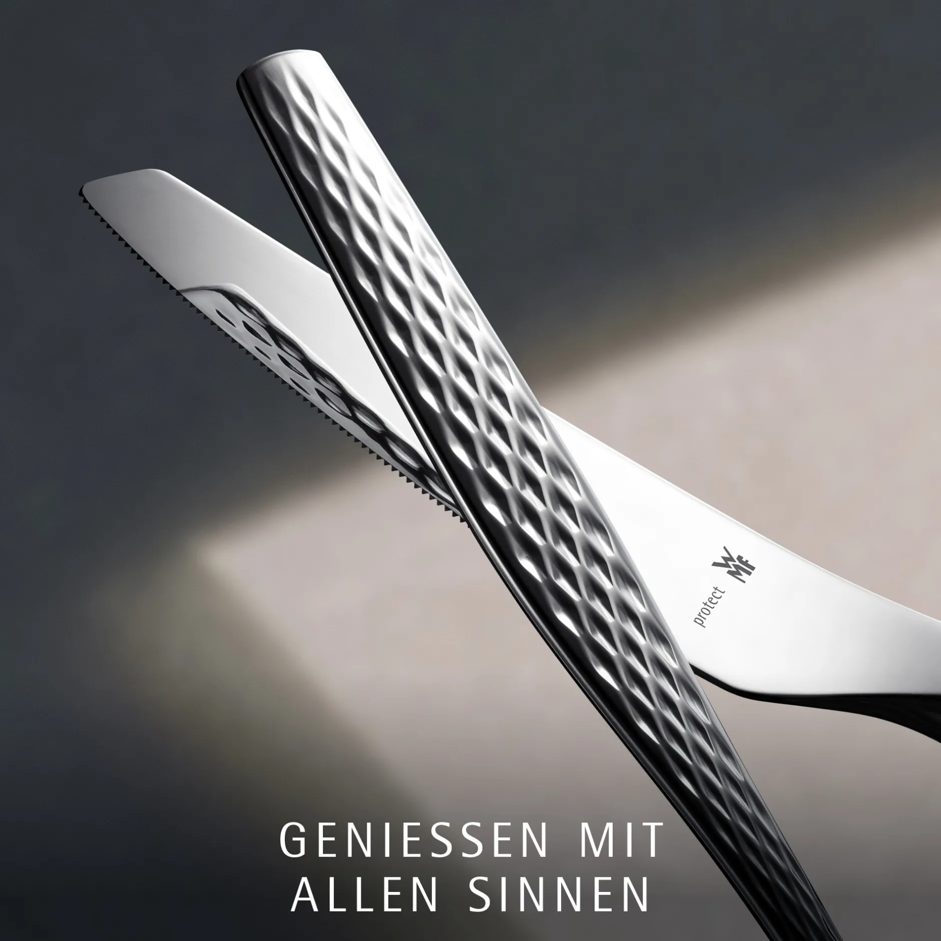 Sentic Besteck-Set, 30-teilig, Cromargan protect®|WMF Hot